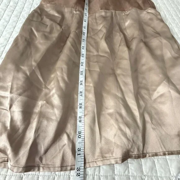 Sheri Bodell Womens M Brown Silk Bow Sequin Halter Dress, M - Picture 11 of 11